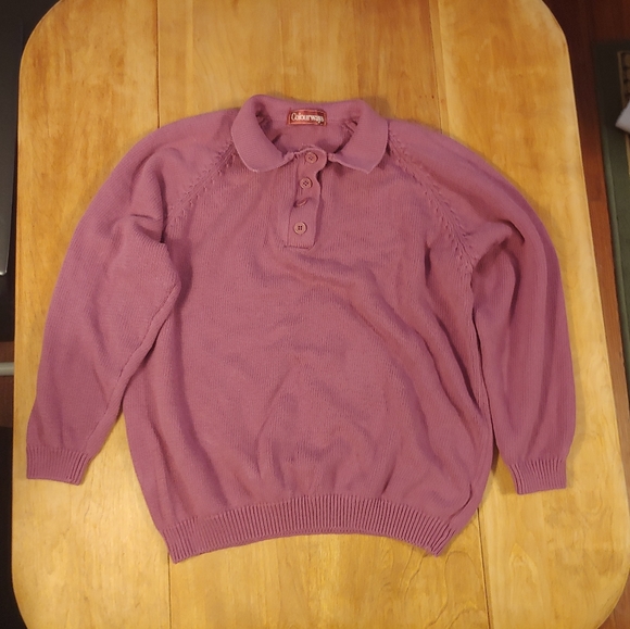 Women's Damart Purple Sweater, 12-14 - Picture 3 of 12